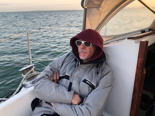 Martin taking a power nap