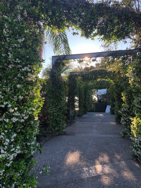Beautiful walkway on the East Coast Marina