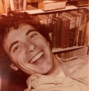 My husbands massive smile, that reflects his love if life.