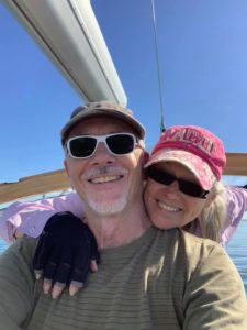 Martin and Tess happy days.