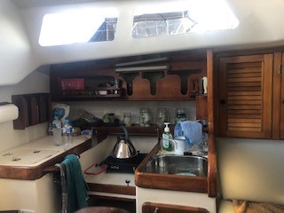 Our miniscule galley