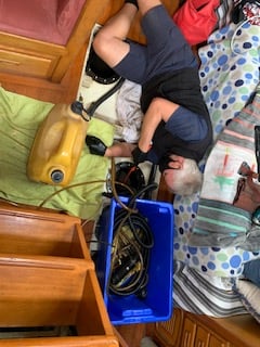 The boat is not big enough… Captain Marty