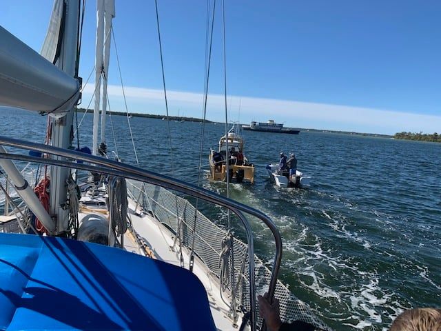 Propeller shaft disconnects from gearbox