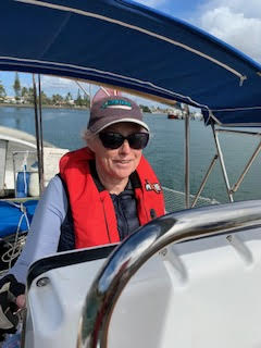 Captain Tessa crossing the Mooloolaba bar.