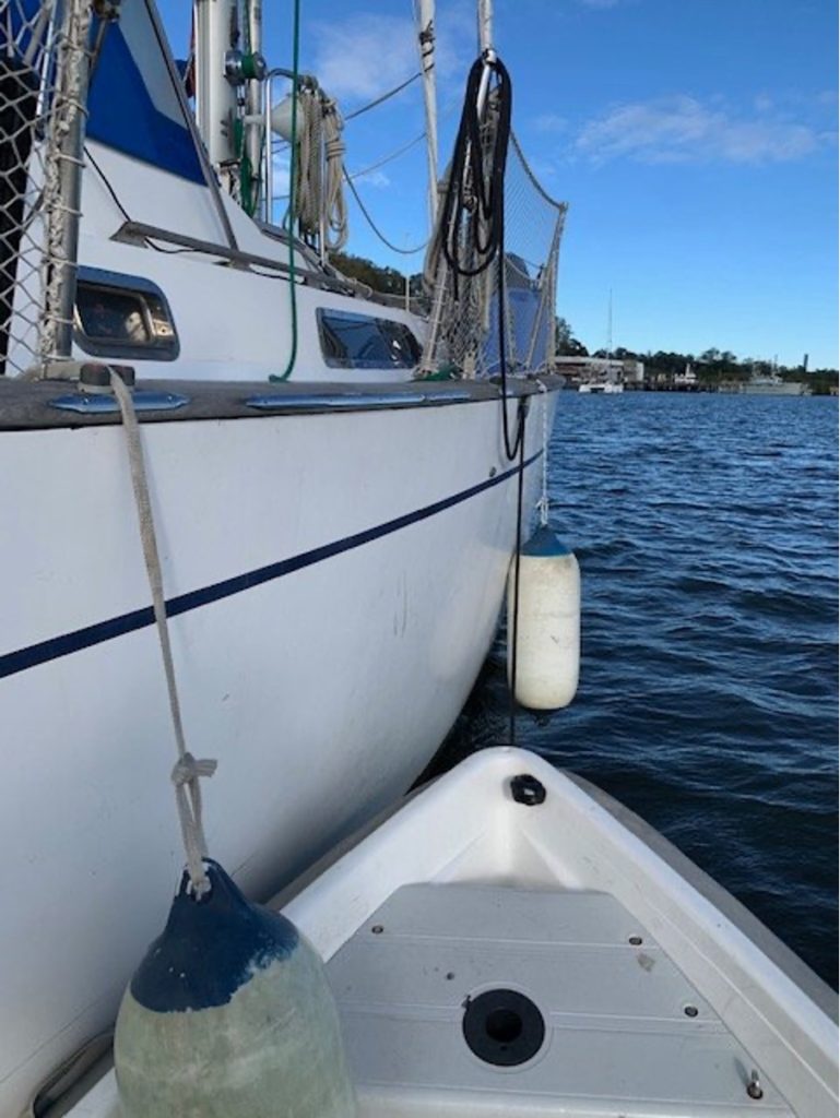 Dinghy paynter for afar