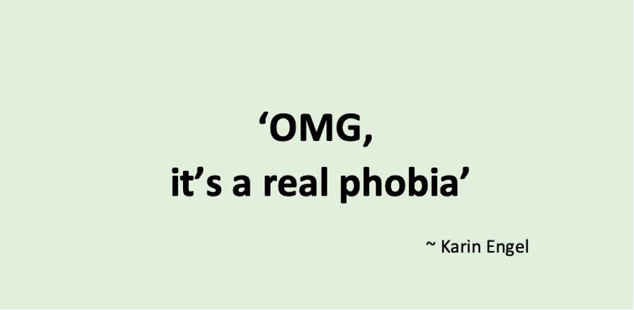 Quote Oh my god it is a real phobia