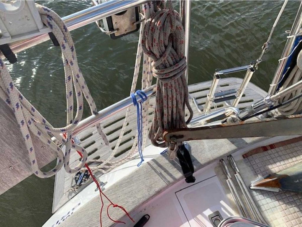 Saboteur's swim board. A much more sensible height to be working from